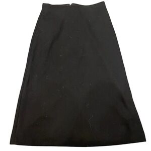Uniqlo Black woollen skirt